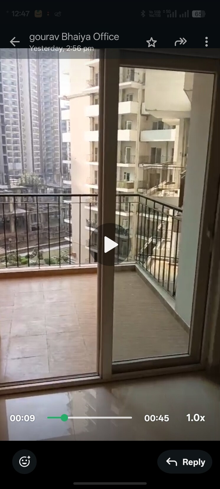 Balcony, rudra-palace-heights 4 Bedroom 1841 Sq.Ft. Apartment In Sector 1 Greater Noida Greater Noida 9467983
