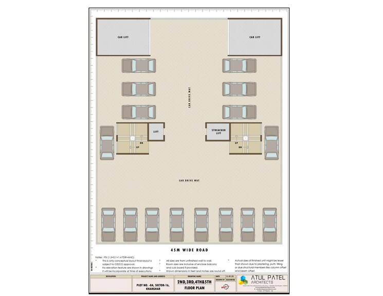 Floor Plan, neelkanth-avenue 2 Bedroom 581 Sq.Ft. Apartment In Kharghar Navi Mumbai 9467995
