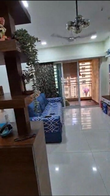 Living Room in 2 BHK Apartment at Rustomjee Urbania Azziano, Thane West – for Rent