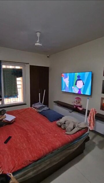 Bedroom in 2 BHK Apartment at Rustomjee Urbania Azziano, Thane West – for Rent