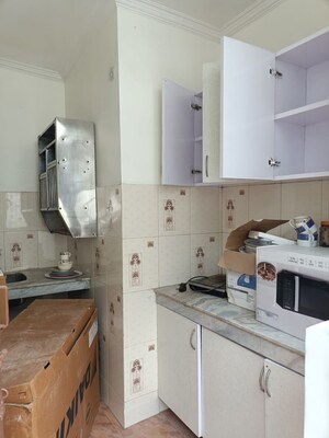 Kitchen in 2 BHK Builder Floor at Kailash Hills – for Rent