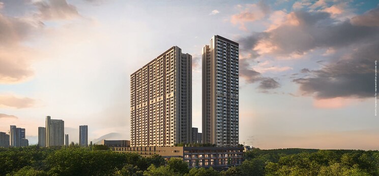 Exterior View, godrej-elaris 3 Bedroom 1500 Sq.Ft. Apartment In Magarpatta City Pune 9468141