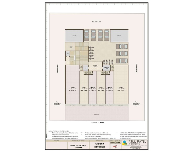 Floor Plan, neelkanth-avenue 2 Bedroom 825 Sq.Ft. Apartment In Kharghar Navi Mumbai 9468217