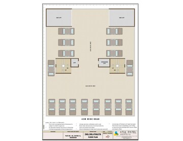 Floor Plan in 2 BHK Apartment at Neelkanth Avenue, Kharghar – for Sale
