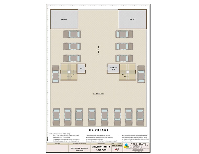 Floor Plan, neelkanth-avenue 2 Bedroom 825 Sq.Ft. Apartment In Kharghar Navi Mumbai 9468217