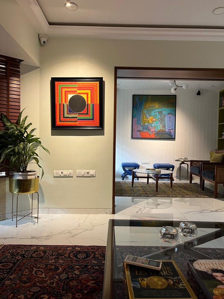 Living Room, el-dorado 3 Bedroom 1600 Sq.Ft. Apartment In Prabhadevi Mumbai 9468216