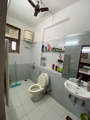 Bathroom in 3.5 BHK Apartment at MS Enclave Zirakpur, Dhakoli – for Sale