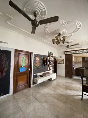 Living Room in 3.5 BHK Apartment at MS Enclave Zirakpur, Dhakoli – for Sale