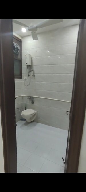 Bathroom in 3 BHK Builder Floor at Kailash Hills – for Rent