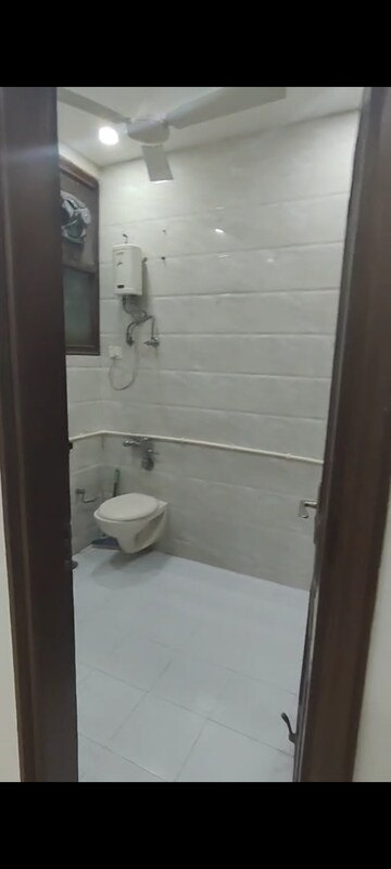 Bathroom in 3 BHK Builder Floor at Kailash Hills – for Rent