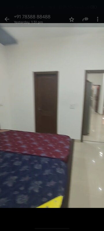 Bedroom in 3 BHK Builder Floor at Kailash Hills – for Rent