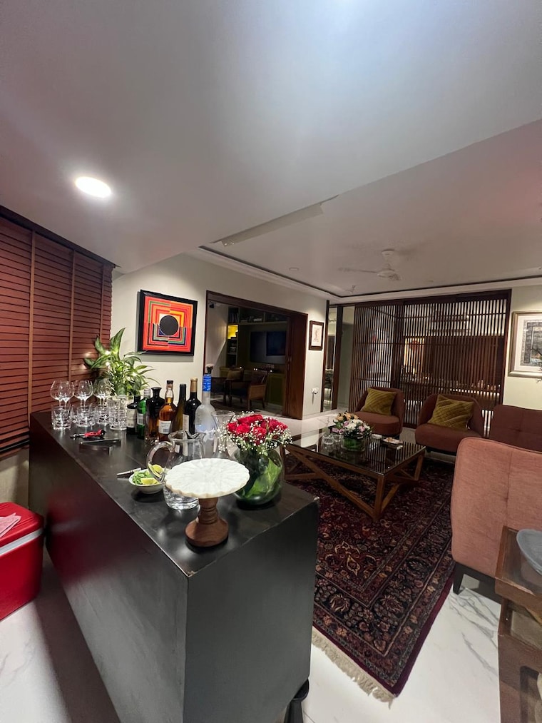 Living Room, el-dorado 4 Bedroom 3200 Sq.Ft. Apartment In Prabhadevi Mumbai 9468251