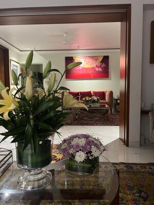 Living Room in 4 BHK Apartment at El Dorado, Prabhadevi – for Rent