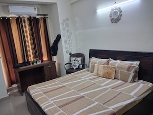 Bedroom in 3 BHK Apartment at Mahagun Moderne, Sector 78 – for Rent