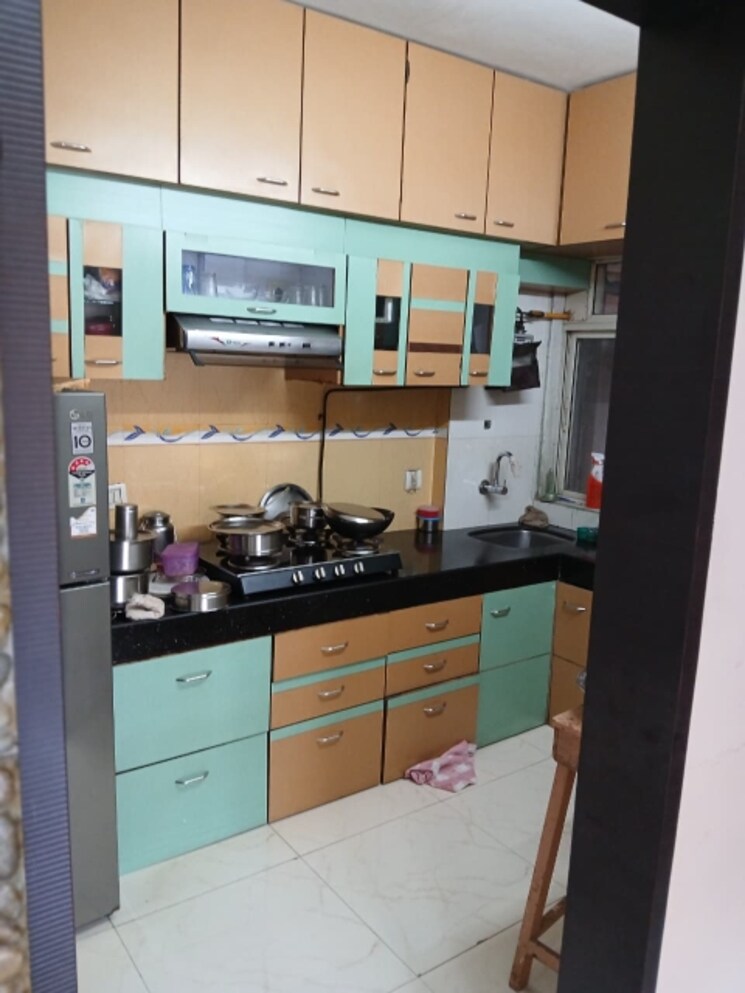 Kitchen, jk-iris 2 Bedroom 658 Sq.Ft. Apartment In Mira Road Thane 9468282