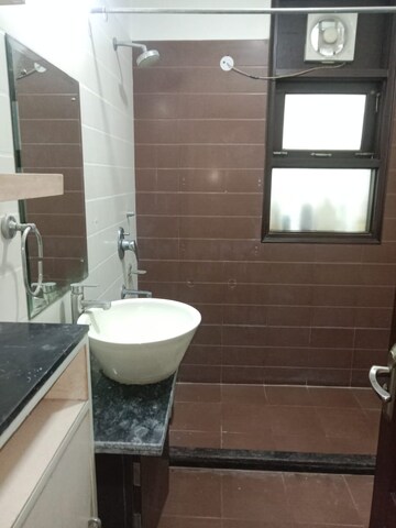 Bathroom in 2 BHK Builder Floor at RWA Residential Society, Sector 40 – for Rent
