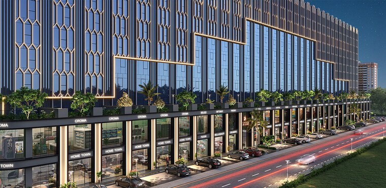 Exterior View, vesu Commercial Office Space 860 Sq.Ft. In Vesu Surat 9468286