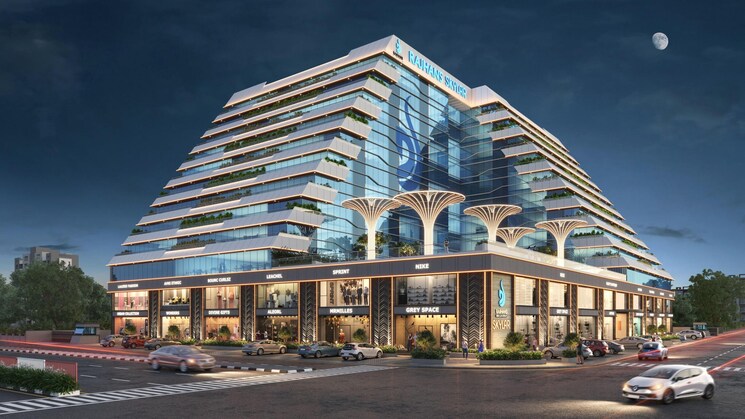 Exterior View, vesu Commercial Office Space 2000 Sq.Ft. In Vesu Surat 9468312