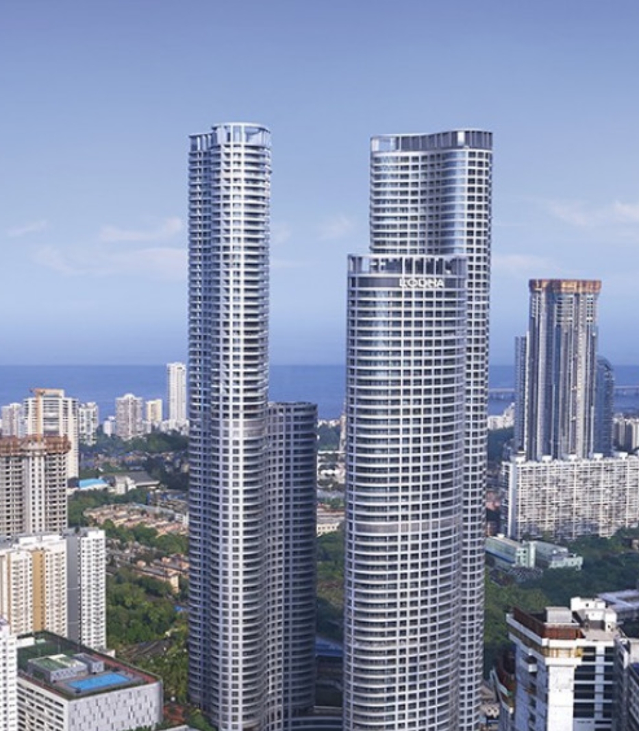 3 BHK + Servant Room Apartment For Rent in Lodha World Crest