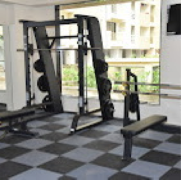 Gym in 1 BHK Apartment at Ekta Parks Ville, Y K Nagar – for Rent