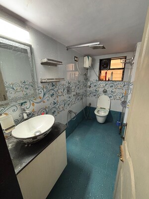 Attached Bathroom in 2 BHK Apartment at Avenue 51, Kalina – for Rent