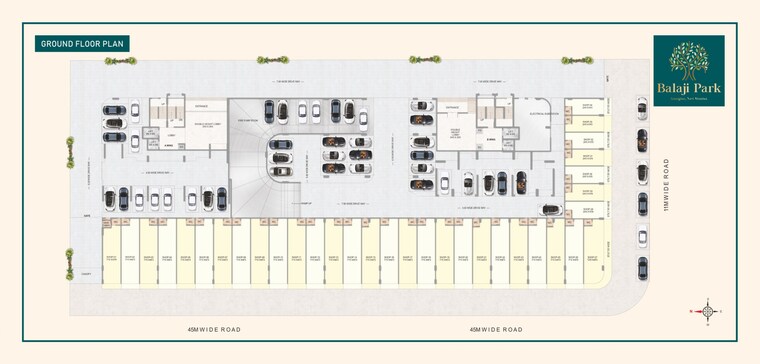 Floor Plan, varsha-balaji-park 3 Bedroom 789 Sq.Ft. Apartment In Kharghar Navi Mumbai 9468392