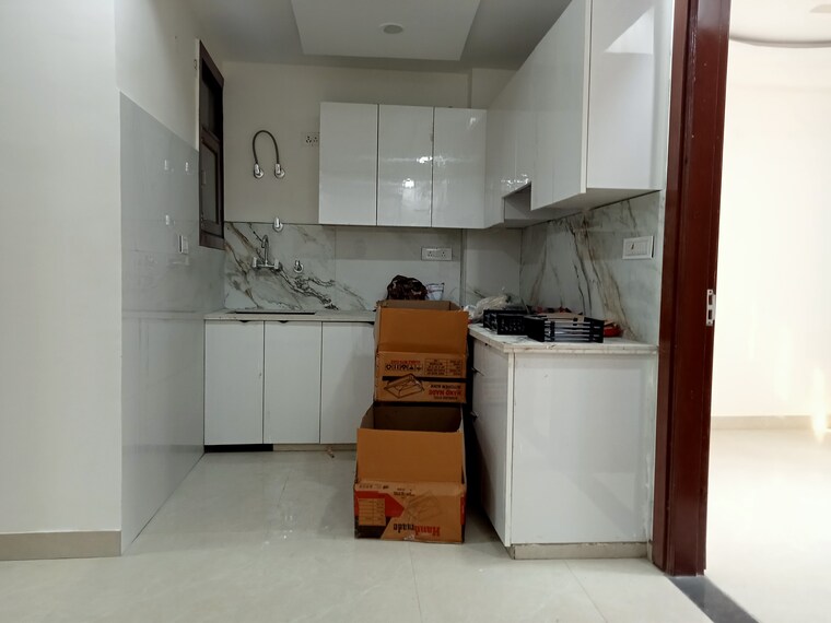 Kitchen, palam colony 2 Bedroom 520 Sq.Ft. Builder Floor In Palam Colony Delhi 9468514