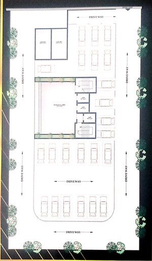 Floor Plan in 2 BHK Apartment at Gurukrupa Aramus Rudra, Kharghar Sector 18 – for Sale