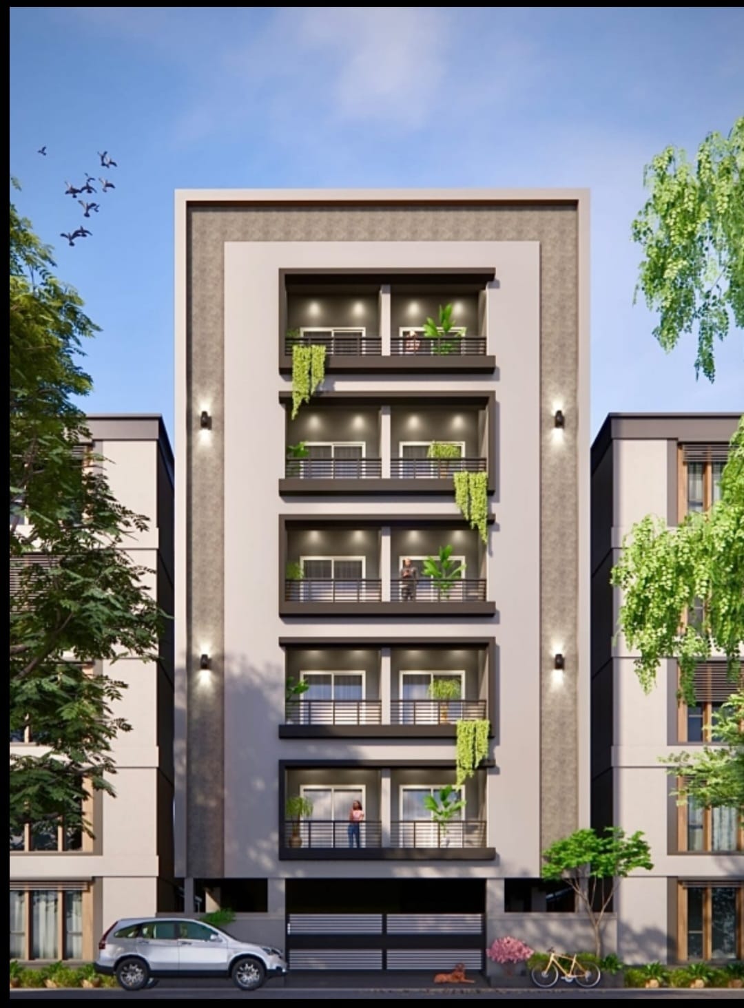 2 BHK + Pooja Room Apartment For Sale in Platinum Residency Nagaram