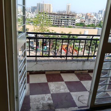Balcony in 2 BHK Apartment at Nisarg Hill Crest, Ravet – for Rent