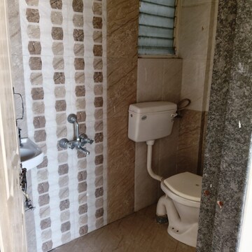Bathroom in 2 BHK Apartment at Nisarg Hill Crest, Ravet – for Rent
