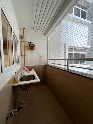 Kitchen in 3 BHK Apartment at Prestige Beverly Hills, Kokapet – for Rent