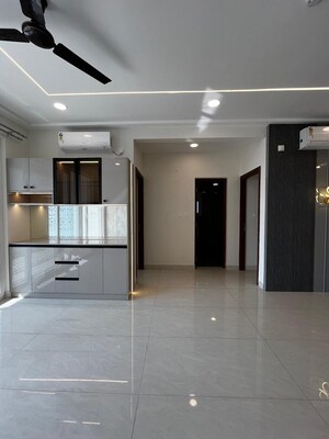Building Lobby in 3 BHK Apartment at Prestige Beverly Hills, Kokapet – for Rent