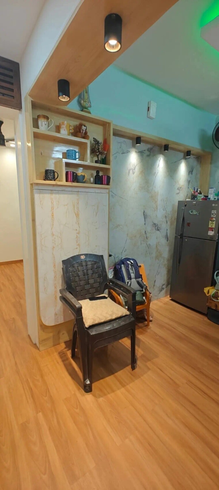 Living Room, nine-glorious-lifestyle 2 Bedroom 440 Sq.Ft. Apartment In Morya Nagar Palghar 9469098