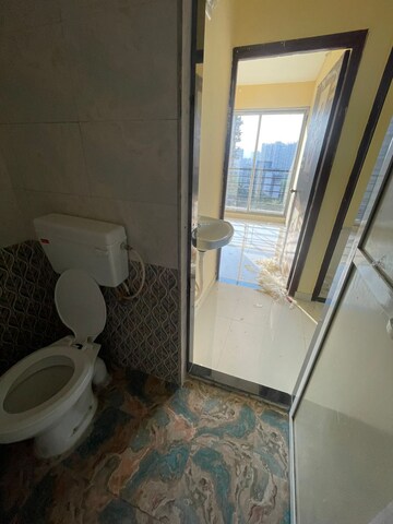 Bathroom in 2 BHK Apartment at Mcon Shelter, Taloja – for Rent
