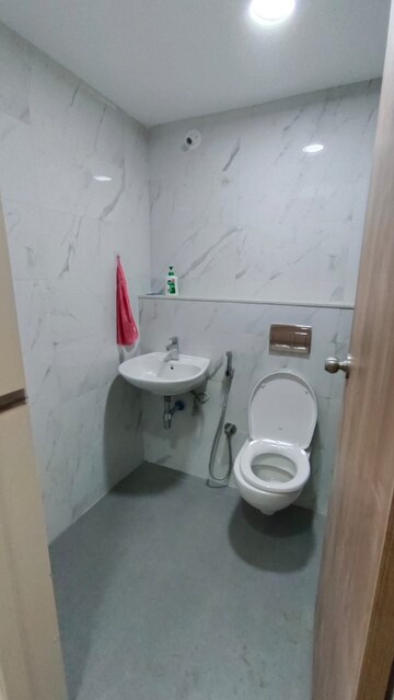 Bathroom in 2 BHK Apartment at Lodha Codename Premier, Dombivli East – for Rent