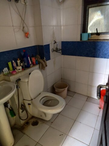 Bathroom in 1 RK Apartment at Unitech Unihomes II, Sector 117 – for Rent