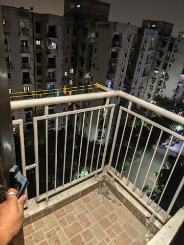 Balcony in 1 RK Apartment at Unitech Unihomes II, Sector 117 – for Rent