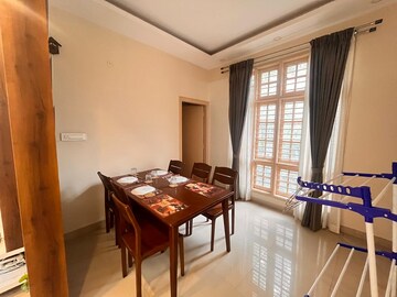 Kitchen in 3 BHK Apartment at Hulkul Brigade Center, Lavelle Road – for Rent