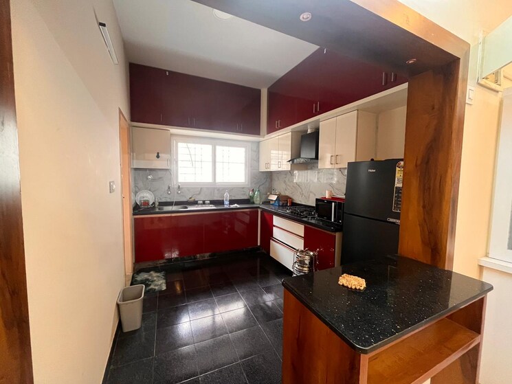 Kitchen, hulkul-brigade-center 3 Bedroom 1900 Sq.Ft. Apartment In Lavelle Road Bangalore 9469216