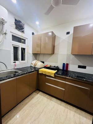 Kitchen in 1 BHK Builder Floor at Chattarpur – for Rent