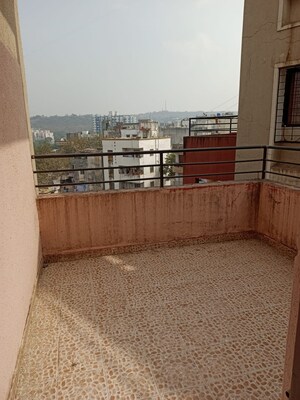 Balcony in 1 BHK Apartment at Madhuvishwa CHS, Bavdhan – for Rent
