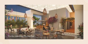 Living Room in 4 BHK Apartment at Mundhwa – for Sale