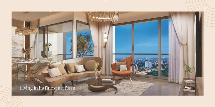 Living Room, mundhwa 4 Bedroom 1808 Sq.Ft. Apartment In Mundhwa Pune 9469375