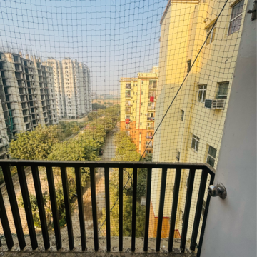 Balcony in 3 BHK Builder Floor at Sare Crescent ParC Ebony Greens Phase III, Girdharpur rd – for Rent