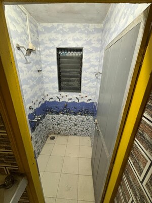 Bathroom in 1 BHK Apartment at Airoli Sector 9a – for Rent