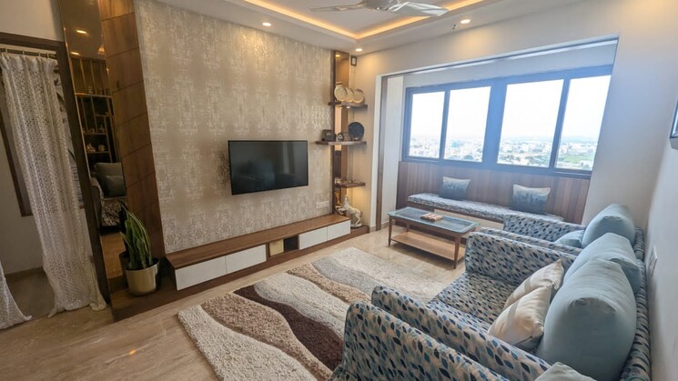 Living Room, skav-ohana 3 Bedroom 2585 Sq.Ft. Penthouse In Kr Puram Bangalore 9469474