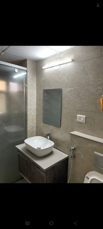 Bathroom in 2 BHK Apartment at Amrapali Heartbeat City, Sector 107 – for Rent