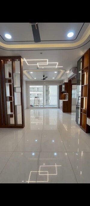 Building Lobby in 3 BHK Apartment at Prestige Beverly Hills, Kokapet – for Rent