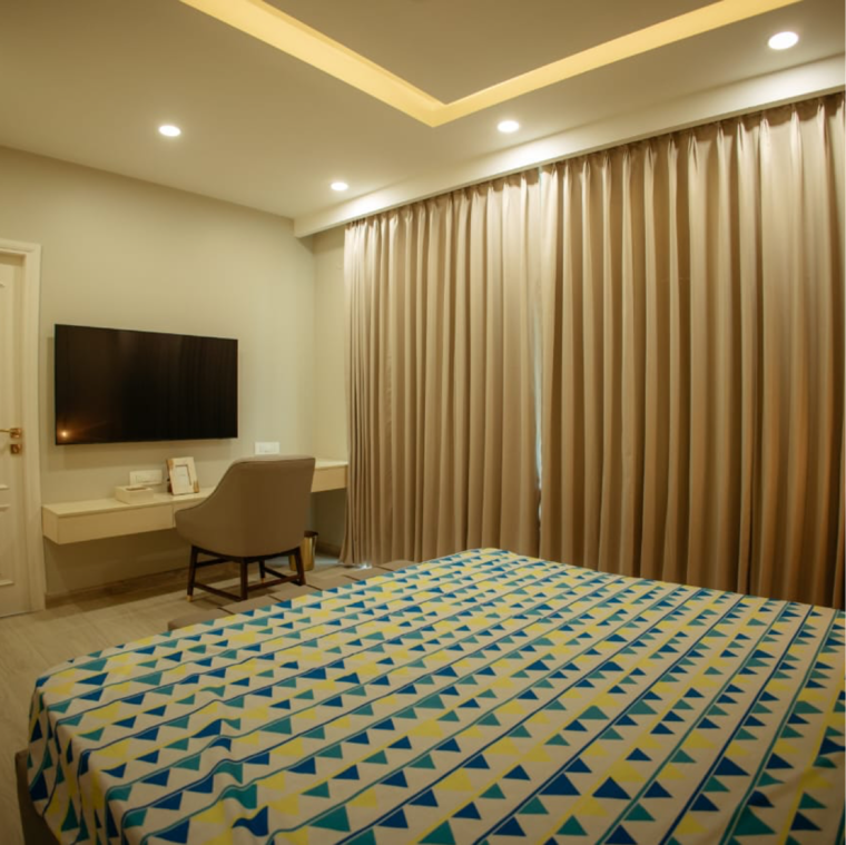 Bedroom, jangpura 3 Bedroom 1800 Sq.Ft. Independent House In Jangpura Delhi 9469853
